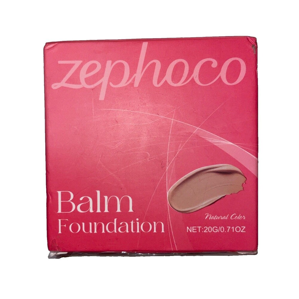 Zephoco Balm Foundation Cream Long Lasting Moisturizing Skin 🌷Natural Color